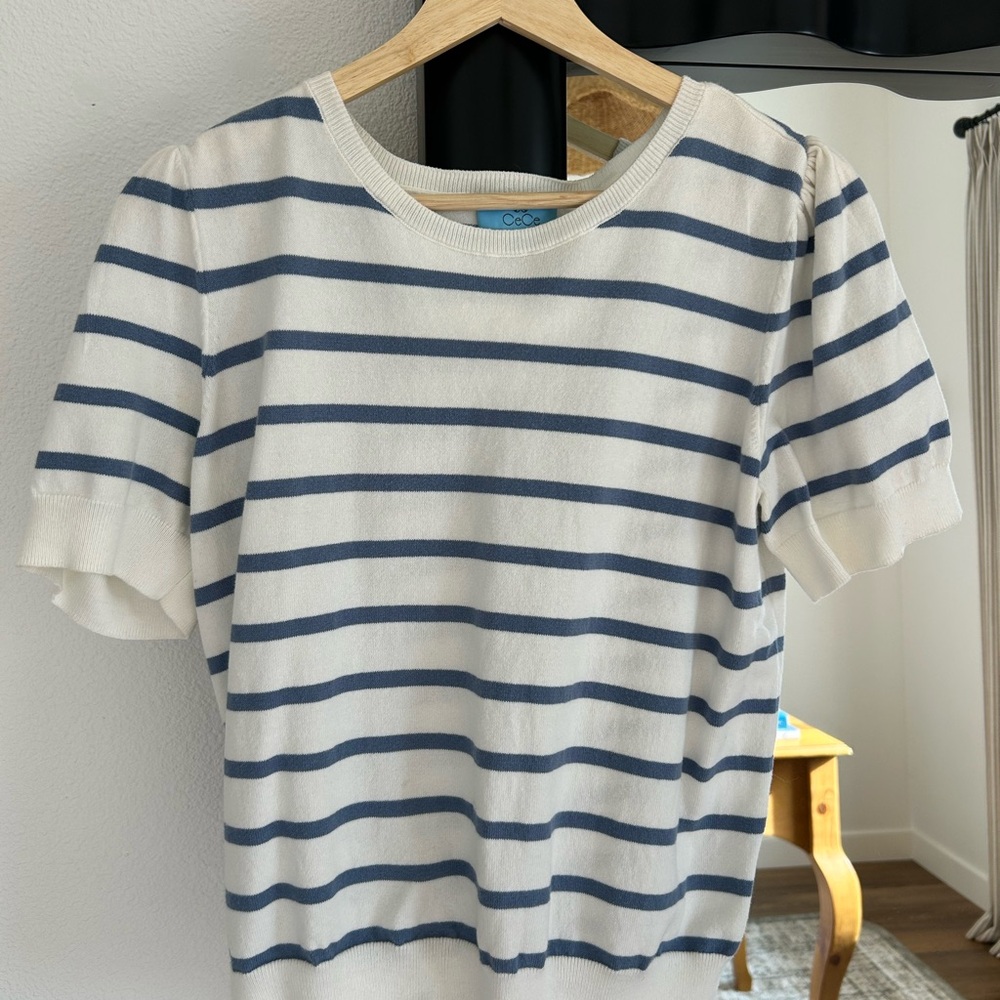 Cece short sleeve blouse